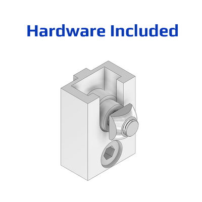 41-410-1SS MODULAR SOLUTIONS GUARD CONNECTIONS FOR REMOVABLE PANELS WITH STAINLESS STEEL HW LOWER UNIT PIVOT